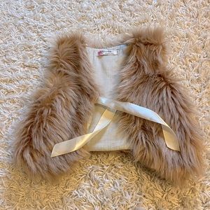 FAUX FUR vest 🤎